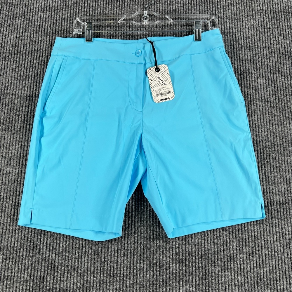 EP New York Shorts Womens Size 6 Blue Chino Golf Performance Outdoor Casual New‎